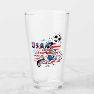 BUGS BUNNY™ Team USA Fotbollsgrafik Glaskopp