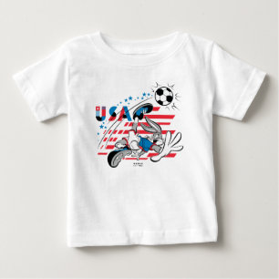BUGS BUNNY™ Team USA-fotbollsgrafik T Shirt