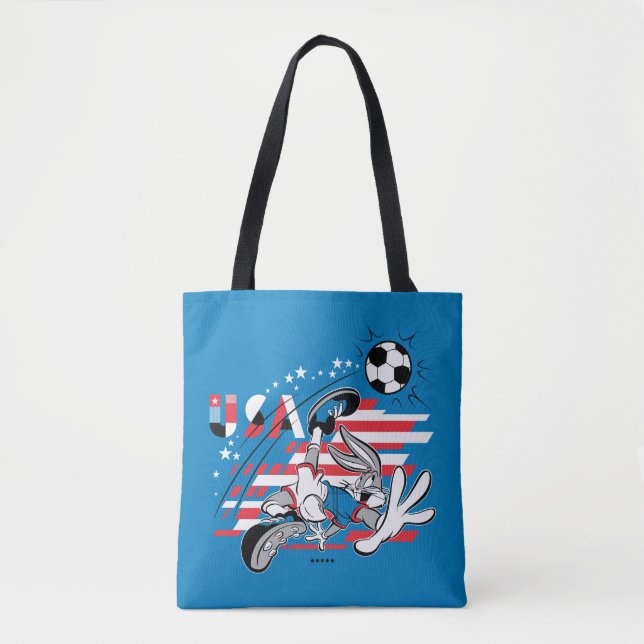 BUGS BUNNY™ Team USA Fotbollsgrafik Tygkasse (Framsida)