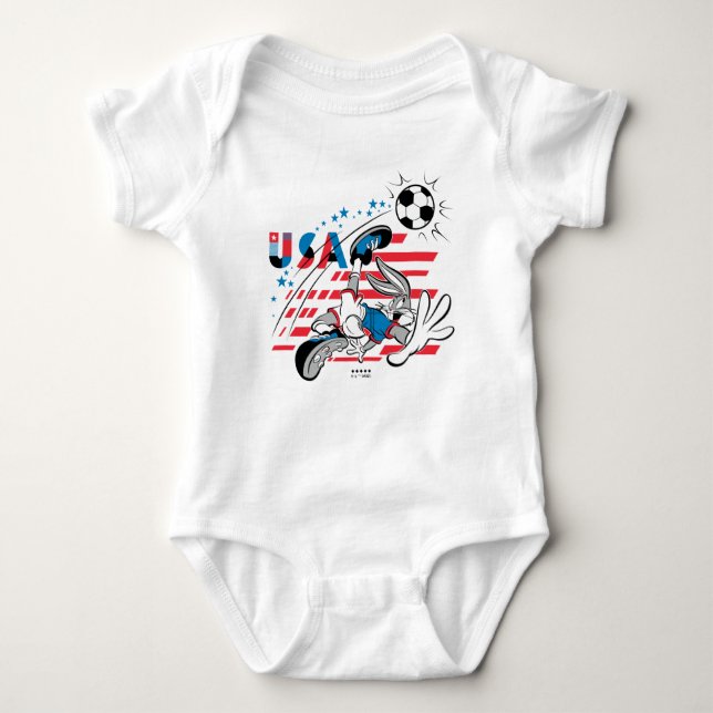 BUGS BUNNY™ Team USA Soccer Graphic T Shirt (Framsida)