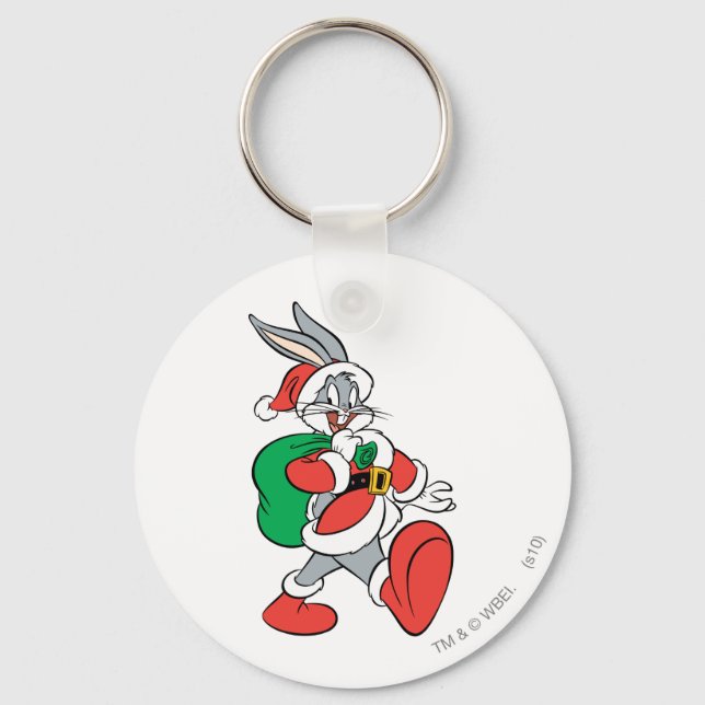 BUGS BUNNY™ Tomte Nyckelring (Framsida)