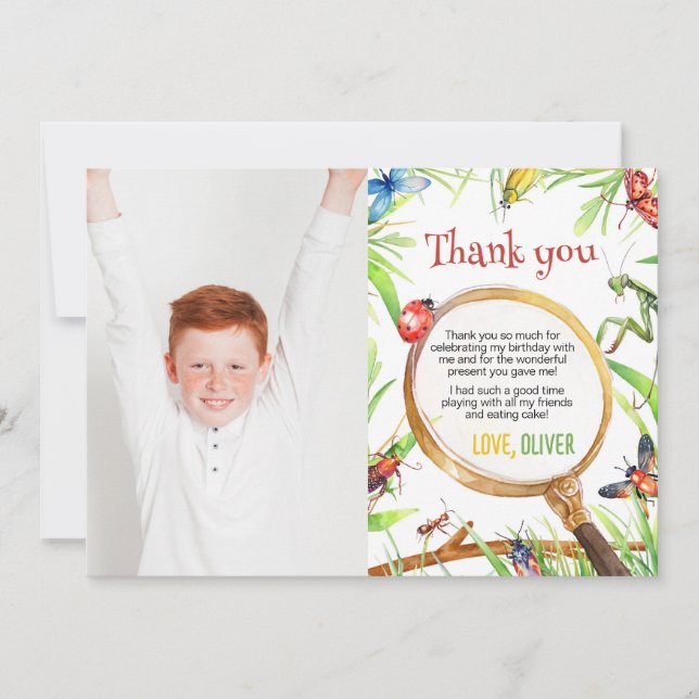 Bugs Födelsedags Gratulationskort Tack Kort (Framsida)