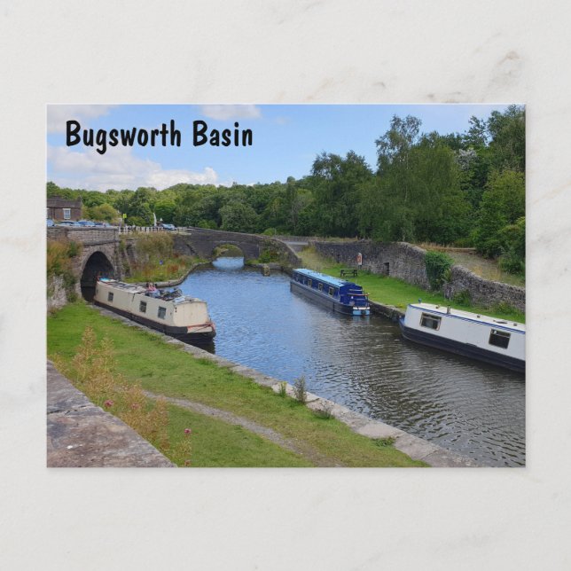 Bugsworth Basin Vykort (Framsida)