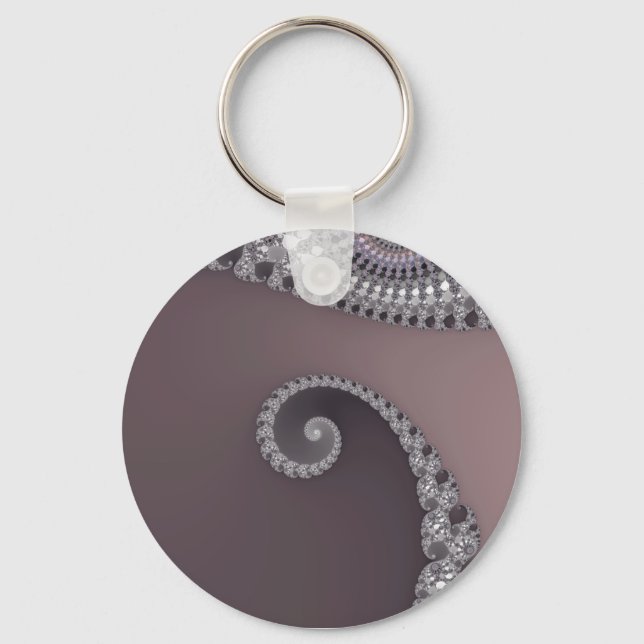 Bugtail - Fractal Keychain Nyckelring (Framsida)