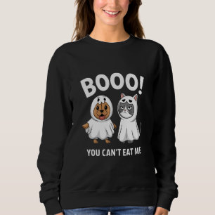 Buh Du Kan Inte Äta Mig Hundar Och Katter Rolig Ha T Shirt