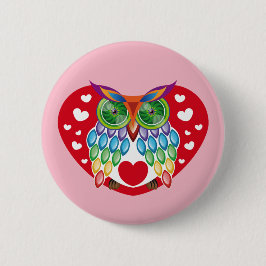 Búho colorido, amor knapp