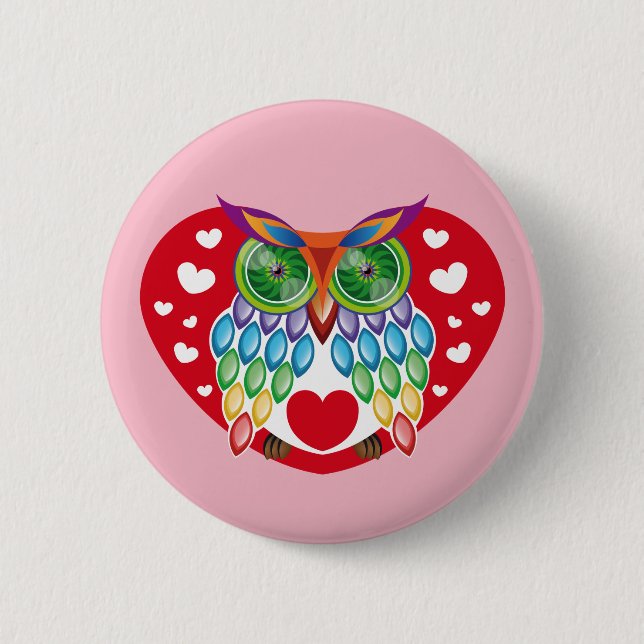Búho colorido, amor knapp (Framsida)