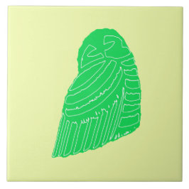 BUHO HELADO i LIME-panel Kakelplatta