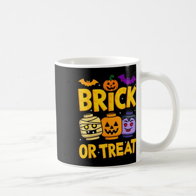 Bui blockeras i Halloween Master Builder Kaffemugg (Höger)