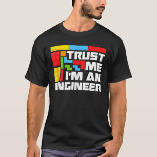 Bui för Ingenjör Children Kids Leksak Big Byggnad  T Shirt