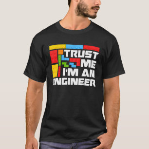 Bui för Ingenjör Children Kids Leksak Big Byggnad  T Shirt
