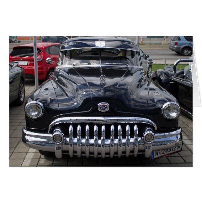 Buick 1950 Toppen åtta Hälsningskort (Framsidan Horizontal)