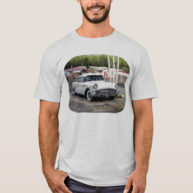 Buick 1957 t-shirt (Framsida)