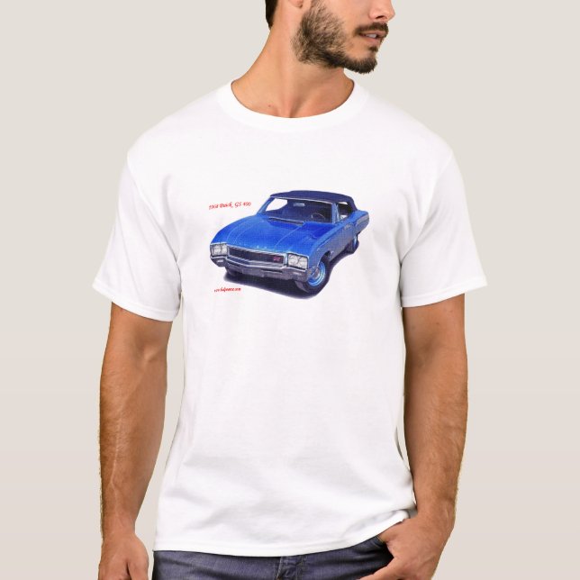 Buick 1968 GS 400 Tee Shirt (Framsida)