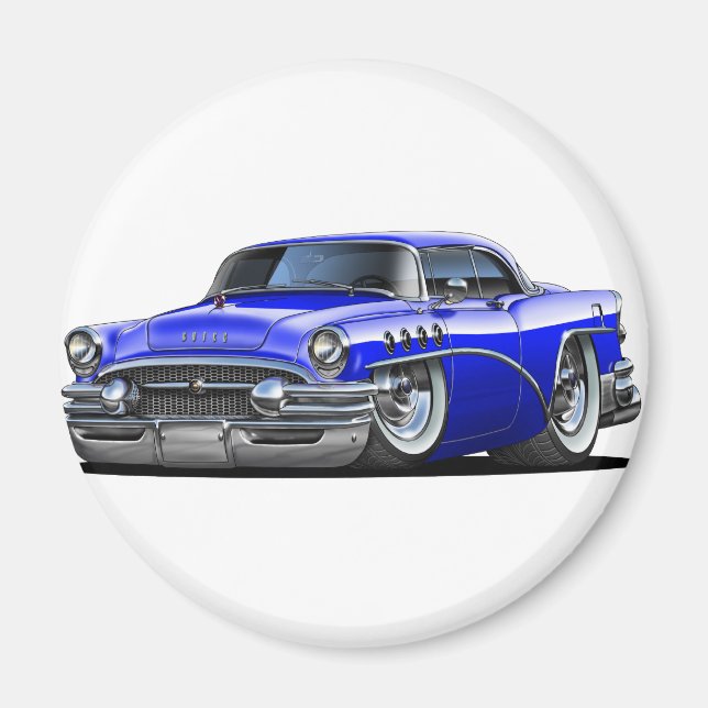 Buick Century Blue Car Magnet (Framsidan)