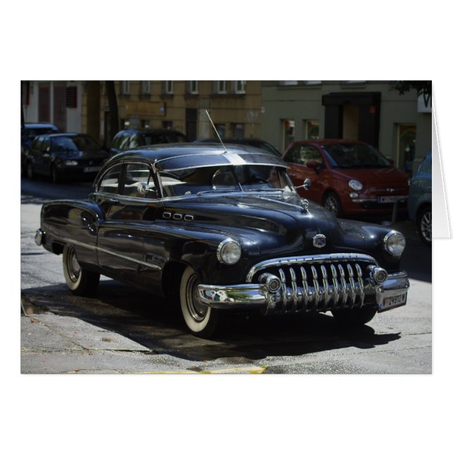 Buick Dynaflow Speciell Hälsningskort (Framsidan Horizontal)