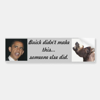 Buick gjorde inte det som någon som var annat bildekal