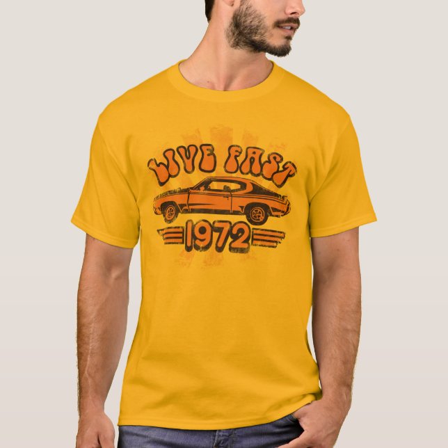Buick GS grafisk T-tröja 1972 Tee Shirt (Framsida)