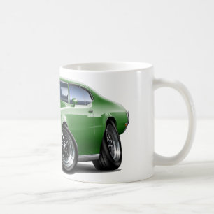 Buick GS grön bil 1970-72 Kaffemugg