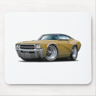 Buick GS Guld-Svart bästa bil 1969 Musmatta