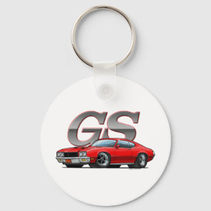 Buick GS_red Nyckelring