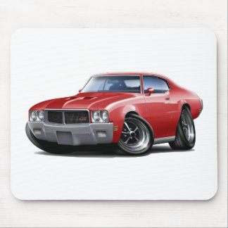 Buick GS röd bil 1970-72 Musmatta