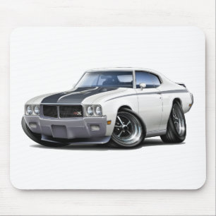 Buick GSX vitbil 1970 Musmatta