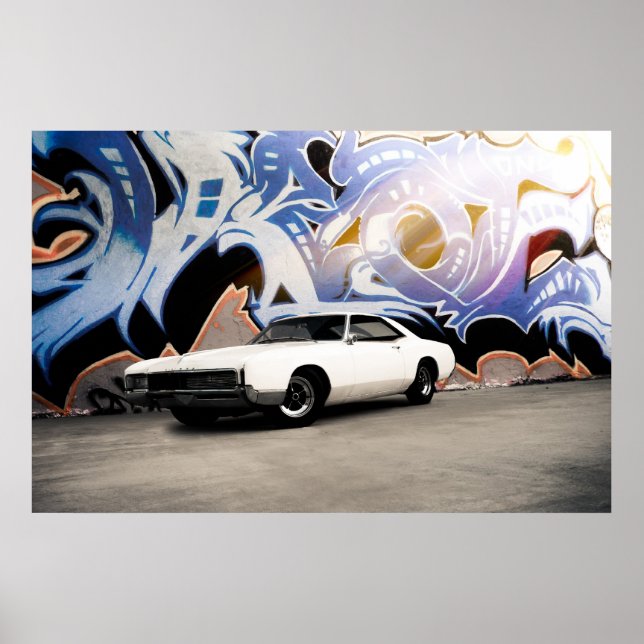 Buick Riviera GS 1966 Poster (Framsidan)