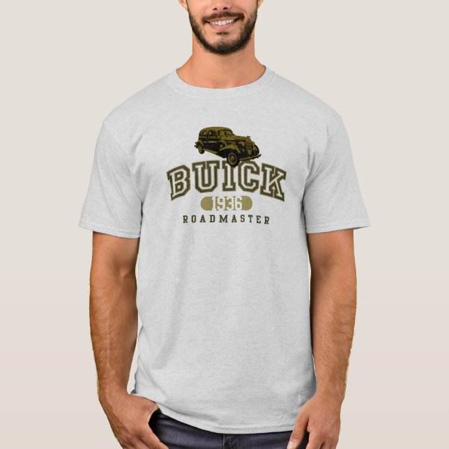 Buick Roadmaster 1936 Tee Shirt (Framsida)