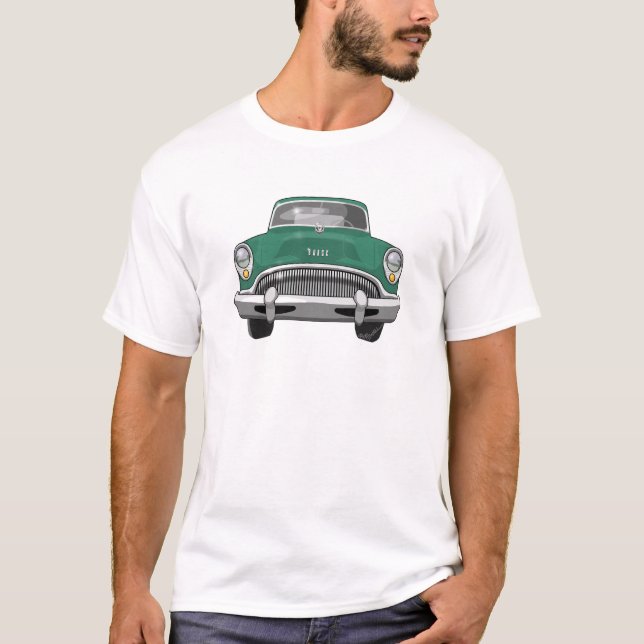 Buick Roadmaster 1954 T Shirt (Framsida)