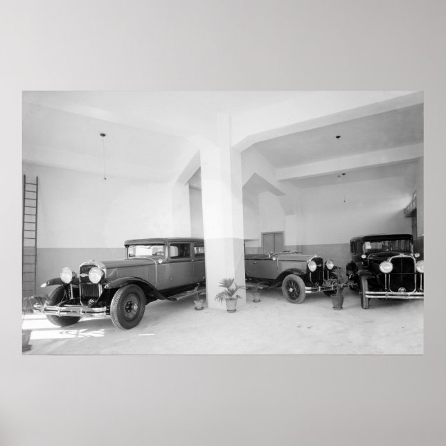 Buick Showroom i Jerusalem: 1920 Poster (Framsidan)