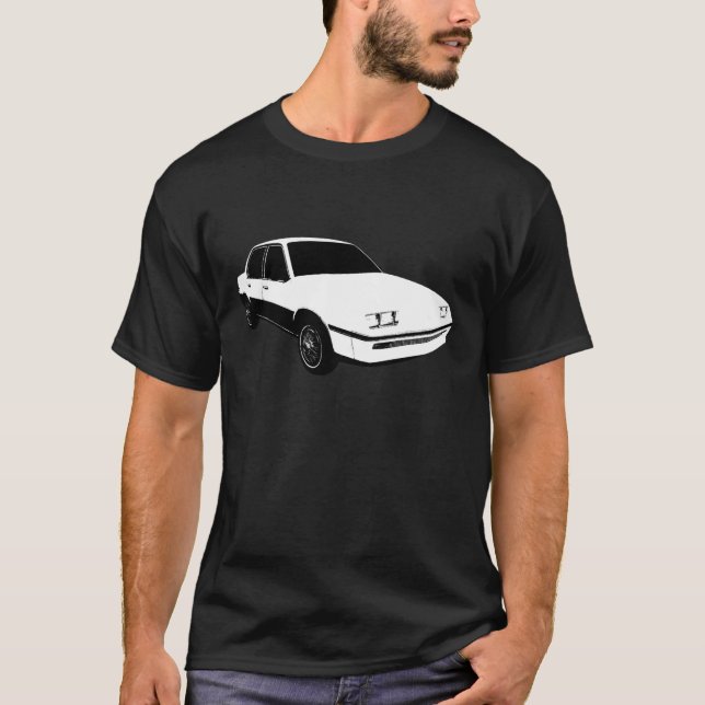 Buick Skyhawk 4-door White T Shirt (Framsida)