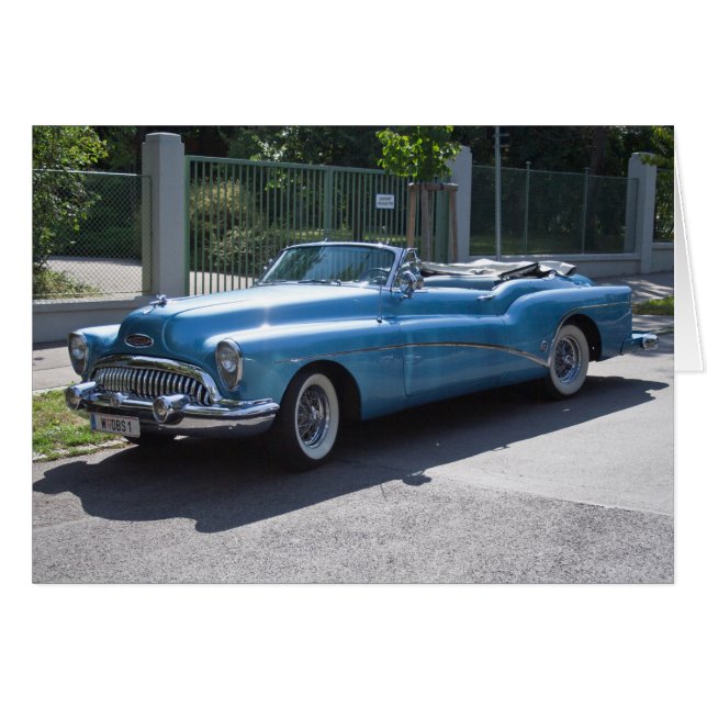 Buick Skylark 1953 Hälsningskort (Framsidan Horizontal)