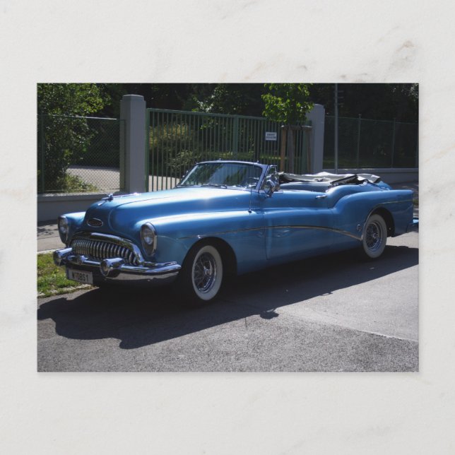 Buick Skylark 1953 Vykort (Framsida)