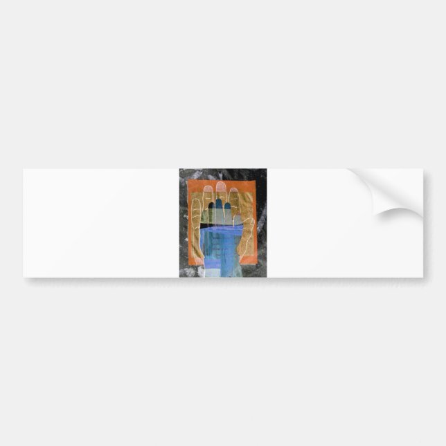 Buiddha räcker bildekal (Framsidan)