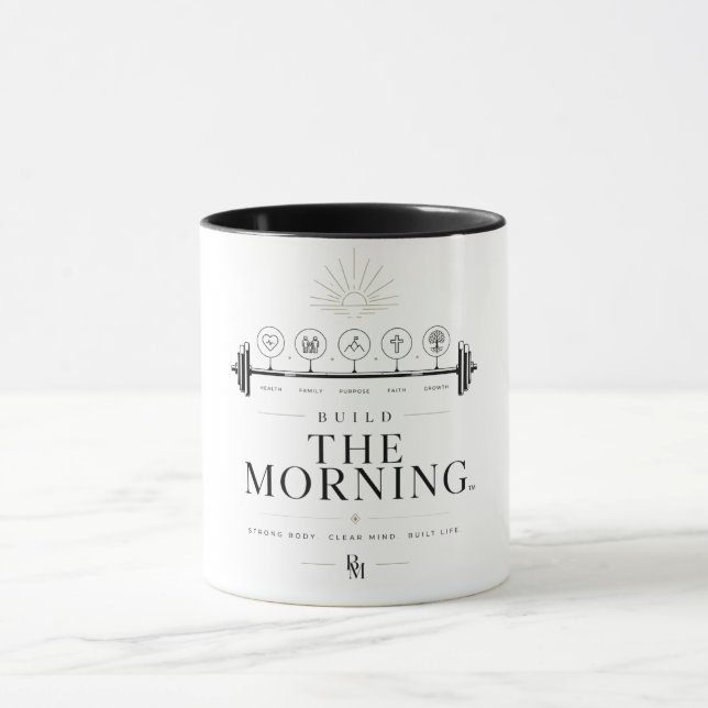 Build The Morning™ | Premium Morning Routine Lifes Mugg (Center)