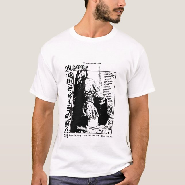 BUILDERBERG-GRUPPEN T SHIRT (Framsida)