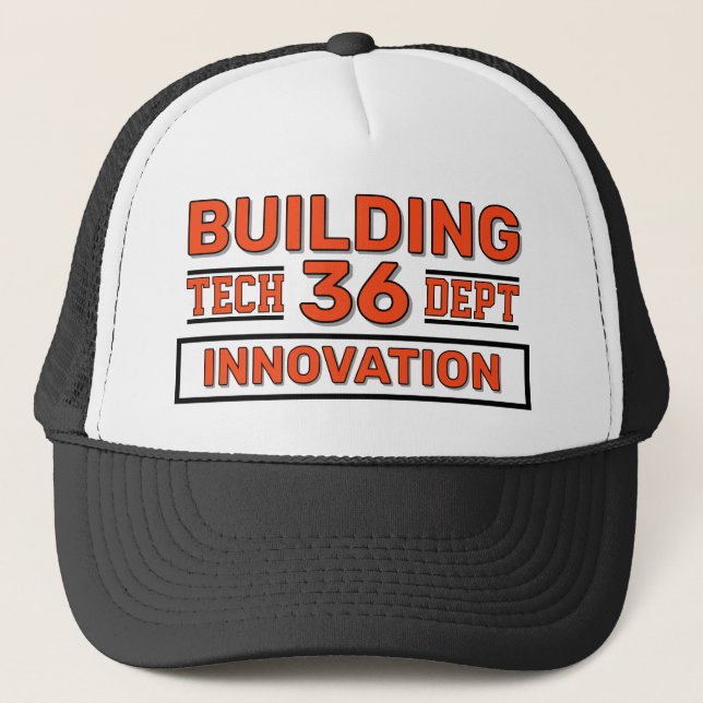 Building 36™ Truckerhatt Keps (Framsida)