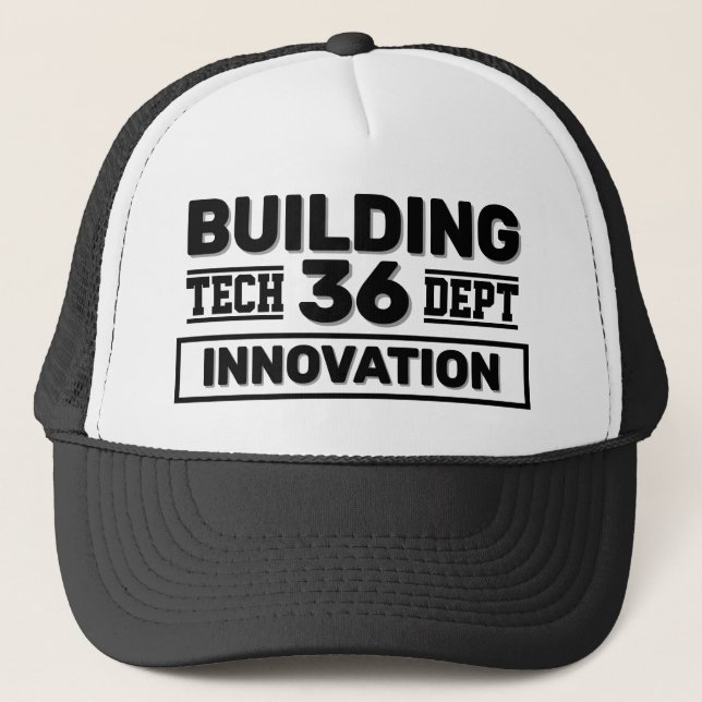 Building 36™ Truckerhatt Keps (Framsida)