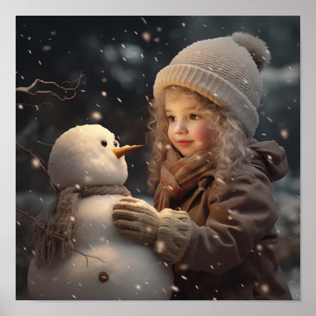 Building a Snowman Poster (Framsidan)