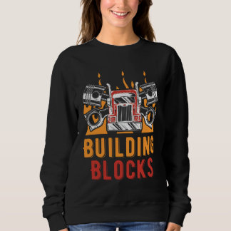 Building Blocks Car Mechanic Auto Car Repair Car   T Shirt
