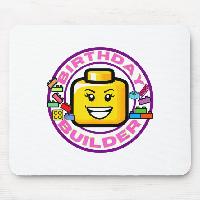 Building Brick Birthday Builder Blocks Bricks Figu Musmatta (Framsidan)