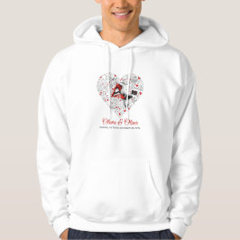 Building Our Future Profession Heart Valentine Hoodie