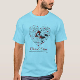 Building Our Future Profession Heart Valentine T Shirt