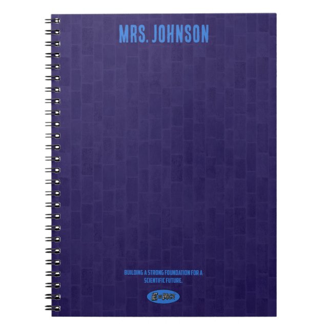 Building Strong Foundation For Scientific Future Anteckningsbok (Framsidan)