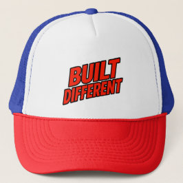Built Different Trucker Hat – Bold Street Style Keps