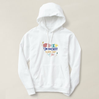 "Built From Hope" Streetwear-huvtröja Hoodie
