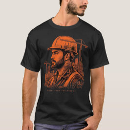 Built From The Mind Up Construction Gift T Shirt