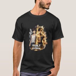Built Not Born Anime Gym Transformation T-Shirt
