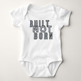 Built Not Born – Hustle & Discipline Text DT-Shirt T Shirt